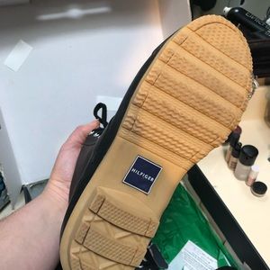 Tommy Hilfiger Black Rain Boots